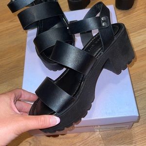 Madden Girl Chunky Heels